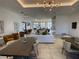 Bright lobby offers seating and natural light in an open concept design at 11137 Lore Way, Orlando, FL 32832