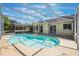Screened pool area provides a secure and enjoyable outdoor retreat with serene water and ample sunlight at 1306 Pleasantridge Pl, Orlando, FL 32835