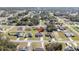 Aerial view of a single-story home in a residential area at 15499 Sw 48Th Ave, Ocala, FL 34473