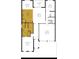 Layout showcasing the owner's suite, great room, kitchen, and flex room at 18410 Blue Heron Cir, Deer Island, FL 32778