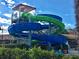 Thrilling waterslide at the community pool, offering hours of fun and recreation for all ages at 2706 Bushman Dr, Kissimmee, FL 34746