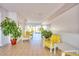 Inviting lobby area featuring comfortable seating and beautiful plants at 315 N Causeway # B302, New Smyrna Beach, FL 32169
