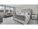 Bright main bedroom with carpet floors, large windows and relaxing couch at 889 Terrapin Dr, Debary, FL 32713
