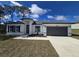Charming single-story home features a modern design, manicured lawn, and a two-car garage at 15462 Sw 46 Cir, Ocala, FL 34473