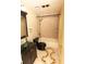 Bathroom with a black toilet, glass vessel sink, and tiled shower/tub combination at 1770 Nordic Ct, Apopka, FL 32712