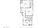 Floor 2 features two bedrooms, laundry room, and a full bathroom with closet, offering functional spaces at 1900 Garvin St, Orlando, FL 32803