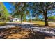Wide driveway view of a cozy house surrounded by trees and a sprawling front yard at 20773 Starry St, Orlando, FL 32833
