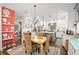 Open-plan kitchen and dining area create a great space for Gathering and entertaining at 2724 Sarzana Ln, Apopka, FL 32712