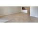 Spacious living room offering tile flooring and an open-concept layout at 3020 Alessa Loop, Apopka, FL 32703