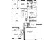 Detailed floor plan showcasing layout of the home, including bedrooms, bathrooms, living spaces, and garage at 4198 Sw 128Th Pl, Ocala, FL 34473