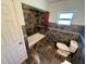 Bathroom showcasing tile flooring, a tub, a window, and toilet at 472 Rosalia Dr, Sanford, FL 32771