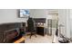 Office with a multi-screen setup, a comfortable chair, and plenty of desk space at 600 Bullrush Ct, Davenport, FL 33837