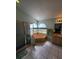 Bathroom featuring a soaking tub, tiled floors, a vanity and a glass shower at 8630 Knottingham Dr, Kissimmee, FL 34747