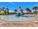 Community splash pad with a water slide and play equipment for  at 8923 Azalea Sands Ln, Davenport, FL 33896