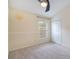 Bedroom with neutral carpet, ceiling fan, window, and closet at 958 High Point Loop, Longwood, FL 32750