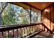 Beautiful covered patio with views of lush greenery at 974 E Michigan St # 974, Orlando, FL 32806