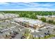 Aerial view of a shopping center including a Publix grocery store with ample parking at 1018 Stetson St, Orlando, FL 32804