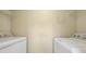 Convenient laundry room featuring a washer and dryer with overhead shelving at 322 E Central Blvd # 606, Orlando, FL 32801