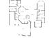 Detailed floor plan showing the layout of rooms in the home at 10544 Spring Lake Dr, Clermont, FL 34711