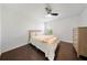 Bedroom featuring hardwood floors, ceiling fan, natural light and neutral paint at 13643 Budworth Cir, Orlando, FL 32832