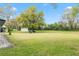 Expansive backyard with lush greenery and mature trees, offering privacy at 30912 Fairvista Dr, Tavares, FL 32778