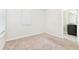 Bedroom view with an entry to a bathroom at 3320 Lilac Way, Davenport, FL 33897