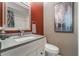 Stylish bathroom featuring granite countertops and updated fixtures at 3901 Villas Green Cir # 1, Longwood, FL 32779