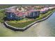 Stunning waterfront condos boast private docks and lush landscaping on a beautiful waterway at 434 Bouchelle Dr # 202, New Smyrna Beach, FL 32169