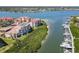 Waterfront condos overlooking a serene harbor, offering deep water access and stunning views at 434 Bouchelle Dr # 202, New Smyrna Beach, FL 32169