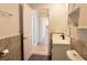 Bathroom featuring a single vanity and toilet at 5108 Sunrise Blvd, Orlando, FL 32803