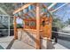 This outdoor wet bar is nestled inside the lanai for fun in the sun at 5170 Ne 64Th Ave, Silver Springs, FL 34488