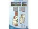Detailed floor plans showcase the layout of this 3-bedroom home with garage, including room dimensions at 13800 Chauvin Ave, Orlando, FL 32827