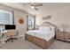 Bright primary bedroom with lake views at 1452 Hopedale Pl, Sanford, FL 32771