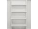 A clean white shelving unit with multiple shelves, ready for storage and organization at 2555 Sweetwater Trl, Maitland, FL 32751