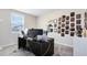 Home office includes decor shelving and a window to let in natural light at 261 Whistling Duck Trl, St Cloud, FL 34771