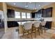 Kitchen featuring dark cabinets, stainless appliances, and granite countertops at 3345 Messina Dr, Lake Mary, FL 32746