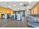 Community gym featuring treadmills and weight-lifting equipment with bright walls and recessed lighting at 637 Conservation Blvd, Groveland, FL 34736