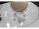 Interior rotunda featuring an elaborate lighting system that illuminates the vaulted ceiling at 637 Conservation Blvd, Groveland, FL 34736