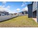 Large, fenced backyard with lush grass, perfect for outdoor activities and gatherings at 2099 Derwent Dr, Davenport, FL 33896