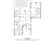 Detailed floor plan showcasing the layout of the home, including room dimensions and flow at 2200 Pine Needle Trl, Kissimmee, FL 34746