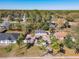 An elevated view that captures the residence with its screened pool and surrounding green trees in a lovely neighborhood at 3252 Noah St, Deltona, FL 32738