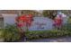 Brighton Park community entrance sign surrounded by lush landscaping at 3593 Brighton Park Cir, Belle Isle, FL 32812