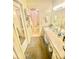 Functional bathroom with extended vanity and shower with curtain at 4268 Lake Underhill Rd # 4, Orlando, FL 32803