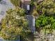 Aerial view of home's roof, landscaping, and a sprawling tree canopy at 4907 Lindsay Ct, Orlando, FL 32821