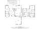 Detailed floor plan showcasing the layout of this home with spacious rooms and outdoor features at 5325 Cypress Reserve Pl, Winter Park, FL 32792
