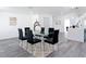 Open dining room area with clear views into adjacent kitchen and living spaces at 709 S Parsons Ave, Deland, FL 32720