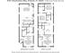 Detailed floor plan showing ground and second floors with dimensions and room layouts at 9787 Introduction Way, Orlando, FL 32832