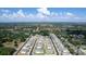 Aerial view of a residential neighborhood with well-maintained homes and lush landscaping at 10032 Brocksport Cir, Gotha, FL 34734