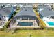 Screened pool area offering privacy and relaxation in a fenced backyard at 13059 Stoddart Ave, Orlando, FL 32827