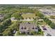 Aerial view of a clubhouse overlooking a park and nearby parking at 1325 Seburn Rd, Apopka, FL 32703